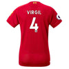 Image of Virgil Van Dijk Liverpool New Balance Women's 2019/20 Home Replica Player Stadium Jersey – Red 2019