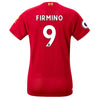 Image of Roberto Firmino Liverpool New Balance Women's 2019/20 Home Replica Player Stadium Jersey – Red 2019