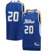 Image of #20 Tulsa Golden Hurricane  Replica Basketball Jersey – Royal 2019