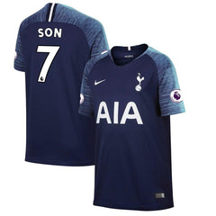 Son Heung-min Tottenham Hotspur Youth/2019 Away Jersey – Blue 2019