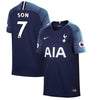 Image of Son Heung-min Tottenham Hotspur Youth/2019 Away Jersey – Blue 2019