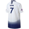 Image of Son Heung-min Tottenham Hotspur Youth/2019 Home Replica Jersey – White 2019