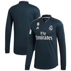 Real Madrid/2019 Long Sleeve Away Jersey – Gray 2019