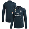 Image of Real Madrid/2019 Long Sleeve Away Jersey – Gray 2019