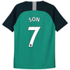 Image of Son Heung-min Tottenham Hotspur Youth/2019 Stadium Replica Third Jersey – Teal 2019