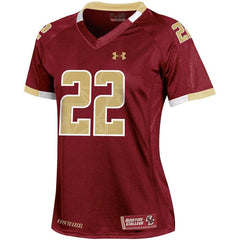 #22 Boston College Eagles Under Armour Women's Replica Football Jersey - Maroon 2019