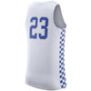 Image of #23 Kentucky Wildcats Hyper Elite Basketball Jersey – White 2019