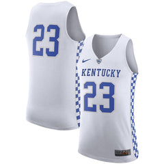 #23 Kentucky Wildcats Hyper Elite Basketball Jersey – White 2019