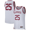 Image of #25 Arkansas Razorbacks Retro Performance College Basketball Jersey – White 2019