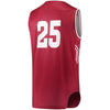 Image of #25 Temple Owls Under Armour Replica Performance Basketball Jersey – Garnet 2019