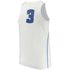 Image of #3 Creighton Bluejays Performance Basketball Jersey - White 2019