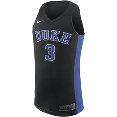 #3 Duke Blue Devils Replica Basketball Jersey - Black 2019