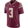 Image of #3 Florida State Seminoles Limited Jersey – Garnet 2019