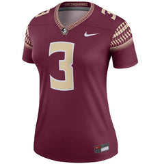 #3 Florida State Seminoles Women's Legend Jersey - Garnet 2019