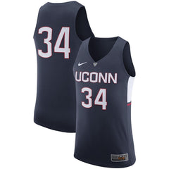 #34 UConn Huskies Basketball Jersey - Navy 2019