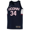 Image of #34 UConn Huskies Replica Basketball Jersey - Navy 2019