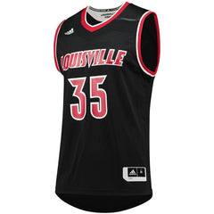 #35 Louisville Cardinals  Replica Basketball Jersey - Black 2019