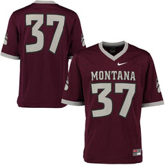 #37 Montana Grizzlies Game Jersey - Maroon 2019