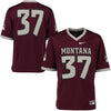 Image of #37 Montana Grizzlies Game Jersey - Maroon 2019