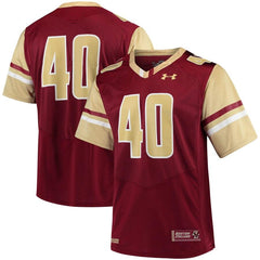 #40 Boston College Eagles Under Armour Replica Football Jersey - Maroon 2019