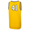 Image of #41 Michigan Wolverines Jordan Brand 1989 Throwback Replica Basketball Jersey – Maize 2019