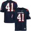 Image of #41 Samford Bulldogs Game Jersey - Navy 2019