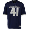 Image of #41 Utah State Aggies Game Jersey - Navy 2019