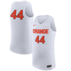 #44 Syracuse Orange Replica Basketball Jersey - White 2019