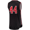 Image of #44 Utah Utes Under Armour Replica Performance Basketball Jersey – Black 2019