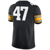 Image of #47 Iowa Hawkeyes Game Jersey – Black 2019