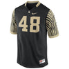 Image of #48 Wake Forest Demon Deacons Game Replica Jersey - Black 2019