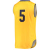 Image of #5 Cal Bears Under Armour Replica Performance Basketball Jersey – Gold 2019