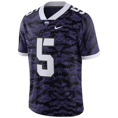 #5 TCU Horned Frogs Limited Football Jersey - Purple 2019