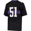 Image of #51 Northwestern Wildcats Under Armour Replica Football Jersey - Black - 2019