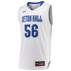 #56 Seton Hall Pirates Under Armour Replica Basketball Jersey - White 2019