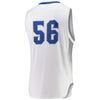 Image of #56 Seton Hall Pirates Under Armour Replica Basketball Jersey - White 2019