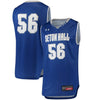 Image of #56 Seton Hall Pirates Under Armour Replica Performance Basketball Jersey – Royal 2019