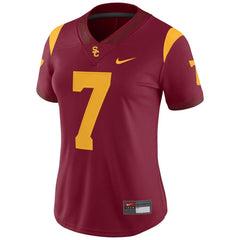 #7 USC Trojans Women's Game Jersey - Cardinal 2019