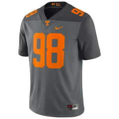 #98 Tennessee Volunteers Limited Football Jersey - Gray 2019