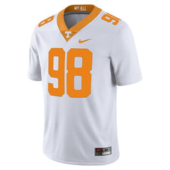 #98 Tennessee Volunteers Limited Football Jersey - White 2019