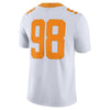 Image of #98 Tennessee Volunteers Limited Football Jersey - White 2019