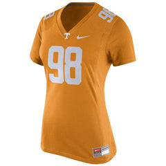 #98 Tennessee Volunteers Women's Game Replica Football Jersey - Tennessee Orange 2019