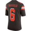 Image of Baker Mayfield Cleveland Browns Speed Machine Limited Jersey – Brown 2019
