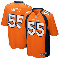 Bradley Chubb Denver Broncos Youth Game Jersey – Orange 2019