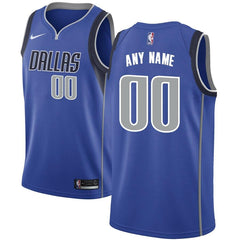 Dallas Mavericks Swingman Custom Jersey Royal - Icon Edition 2019
