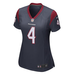 Deshaun Watson Houston Texans Women's Game Jersey - Navy 2019