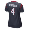 Image of Deshaun Watson Houston Texans Women's Game Jersey - Navy 2019