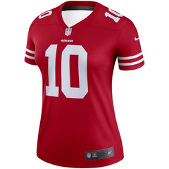 Jimmy Garoppolo San Francisco 49ers Women's Legend Jersey – Scarlet 2019