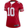 Image of Jimmy Garoppolo San Francisco 49ers Women's Legend Jersey – Scarlet 2019