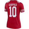 Image of Jimmy Garoppolo San Francisco 49ers Women's Legend Jersey – Scarlet 2019